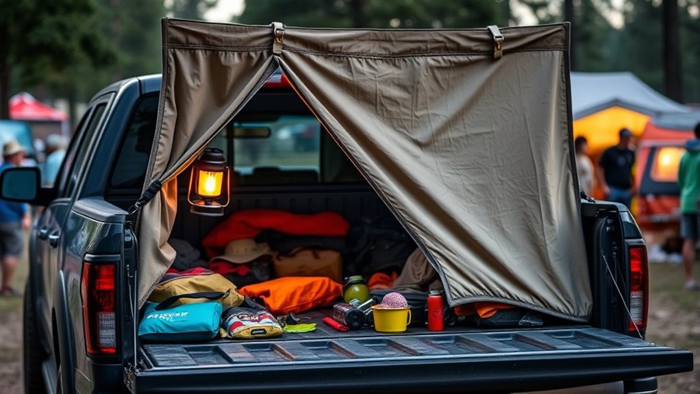 flexible campsite privacy solutions