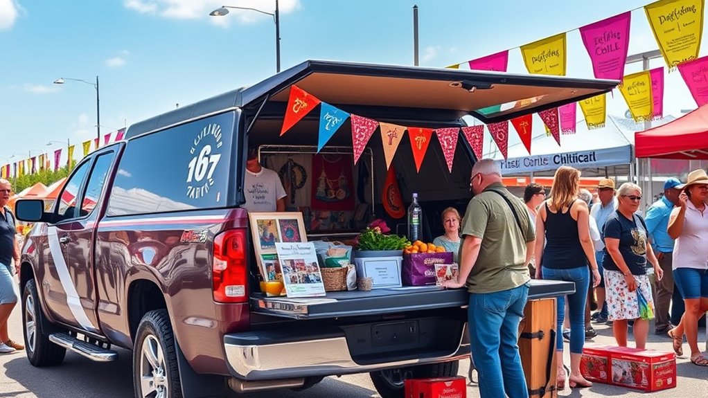 flexible customizable market booths