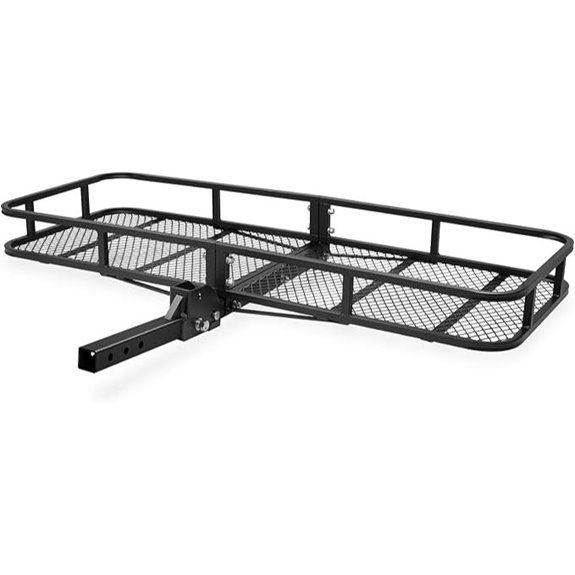 ARKSEN Folding Hitch Cargo Carrier 500Lbs for SUV/Truck