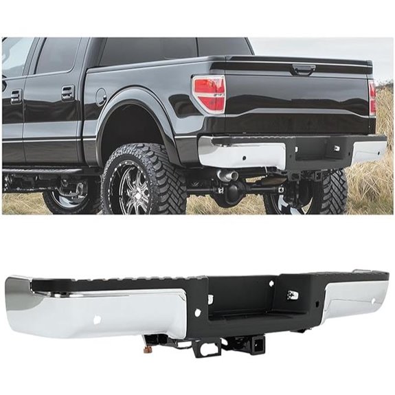 KUAFU Rear Step Bumper for Ford F150 (2009-2014)