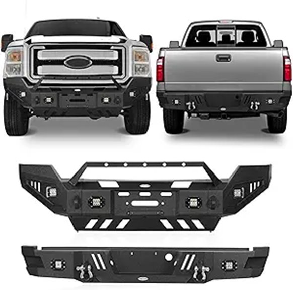 Hooke Road F250 Front & Rear Winch Bumper Kit