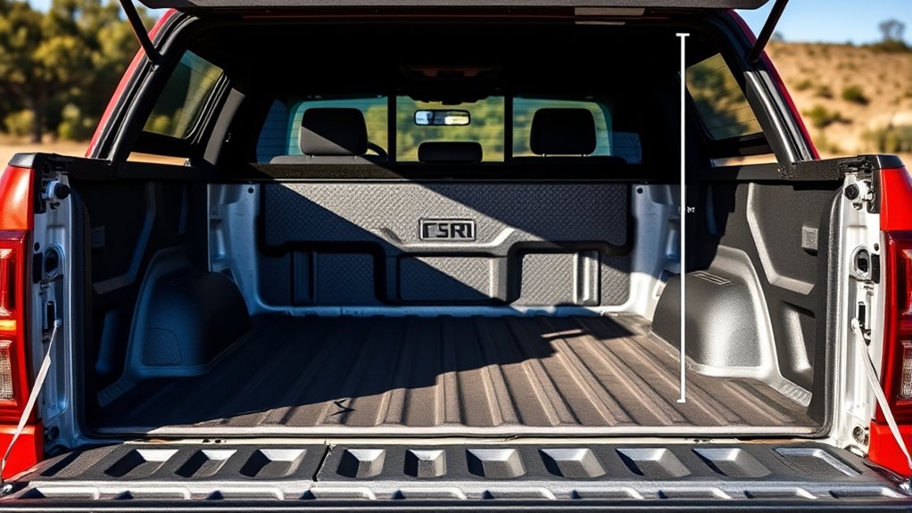 ford f 150 bed dimensions