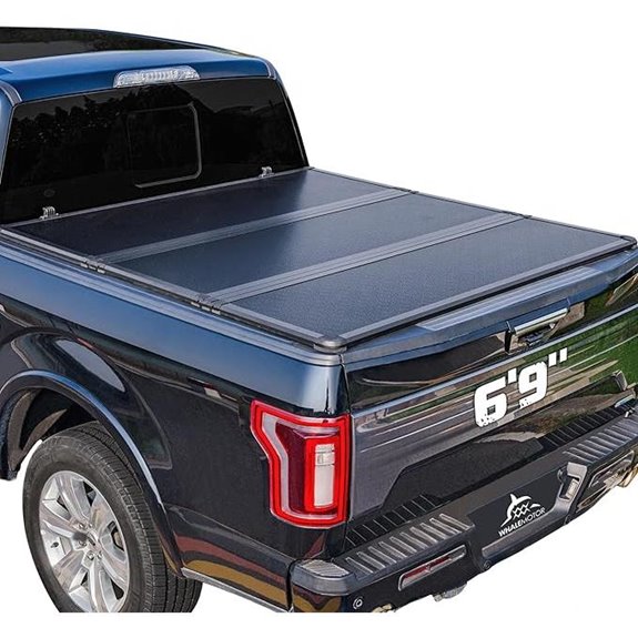 Tri-Fold Truck Bed Cover for Ford Super Duty 6.8 ft