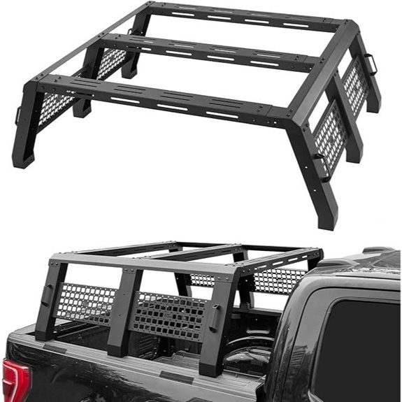 JOYTUTUS Full Size Truck Bed Ladder Rack for F150