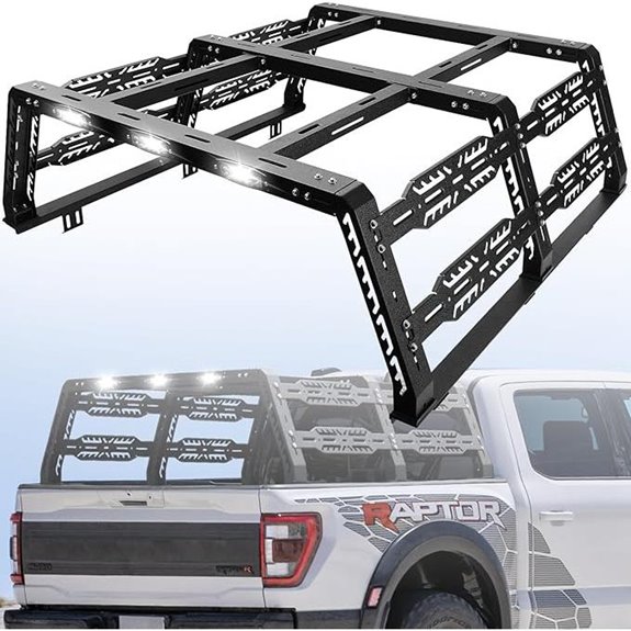 Overland Full-Size Truck Bed Rack for Ford/Dodge/Nissan