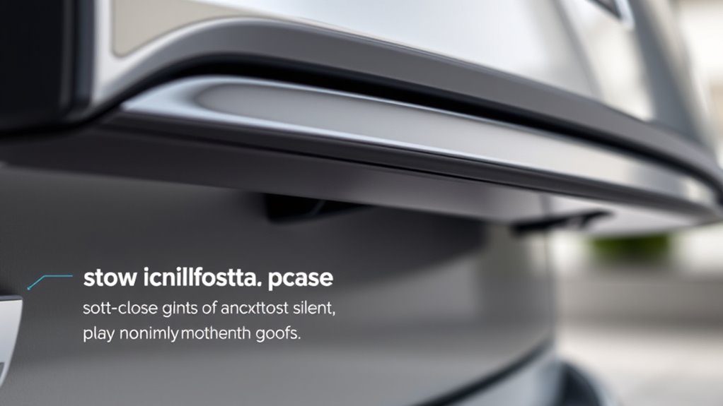 gentle controlled tailgate closure