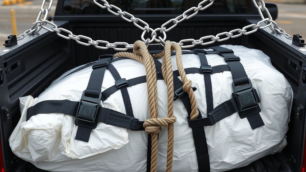 gentle securement for fragile cargo