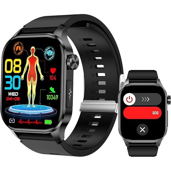 Smart Watch with Heart Rate & Fitness Tracking