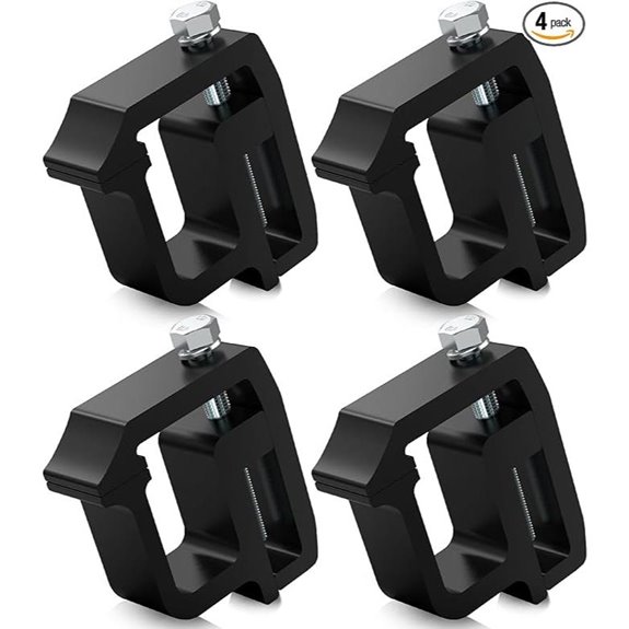 Moveland Heavy Duty Camper Shell Clamps (4 Pack)