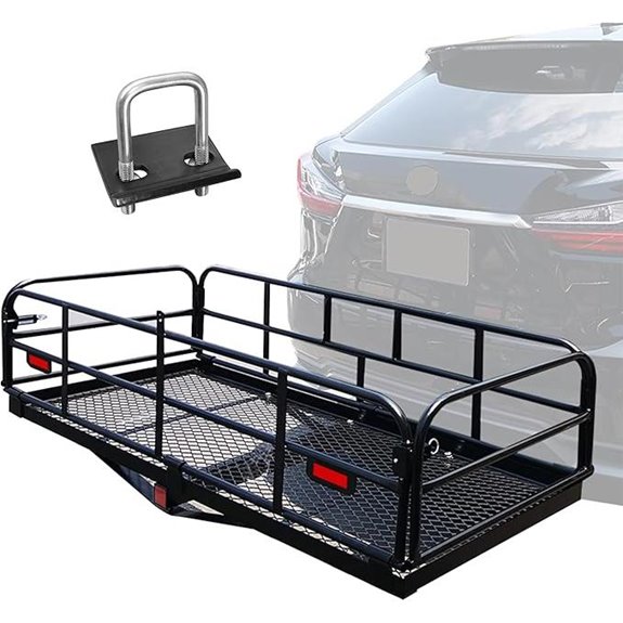 Heavy Duty Hitch Mount Cargo Carrier for SUV