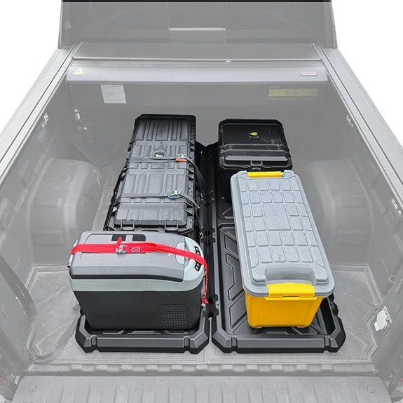 Slide-Out Truck Bed Organizer Tray Heavy Duty Cargo System