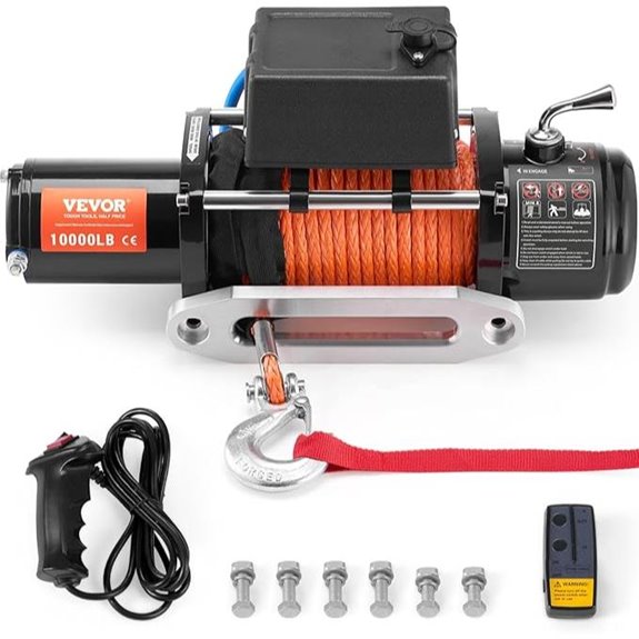 VEVOR 10,000 lb Electric Winch with Remote
