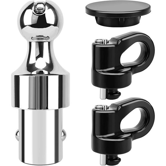 Puck System Gooseneck Hitch Ball Kit (30,000 lbs)