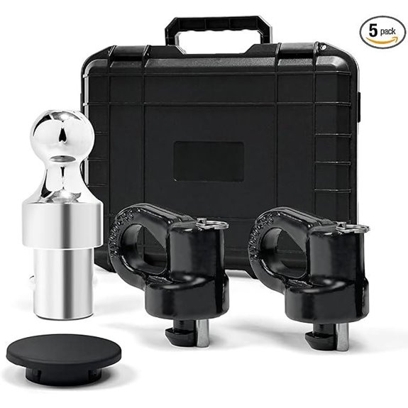 Puck System Gooseneck Hitch Ball Kit (38K LBS)