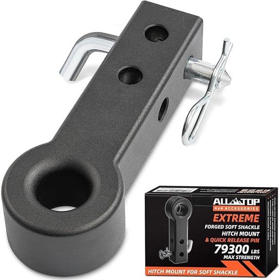 ALL-TOP Soft Shackle Hitch Mount for 2