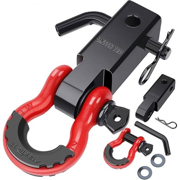 AUTOBOTS Heavy Duty Hitch Receiver & Shackles