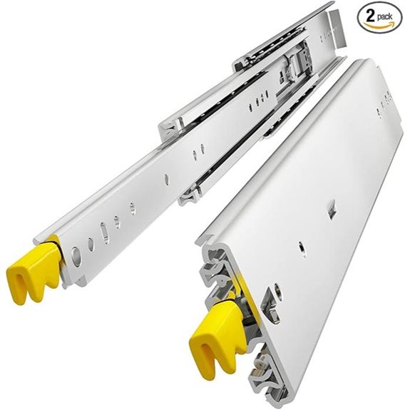 VADANIA Heavy Duty Drawer Slide with Lock (Pair)