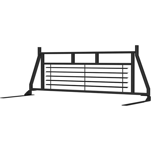 ARIES Heavy-Duty Black Steel Truck Headache Rack