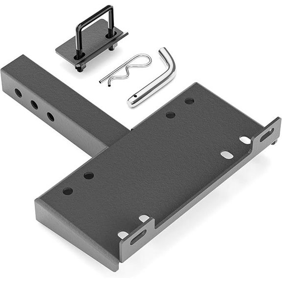 Heavy-Duty Tow Hitch Mount with 2