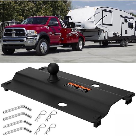 5th Wheel to Gooseneck Adapter for Heavy Towing