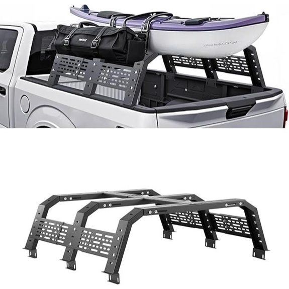 VEVOR Overland Truck Bed Rack Adjustable Heavy Duty