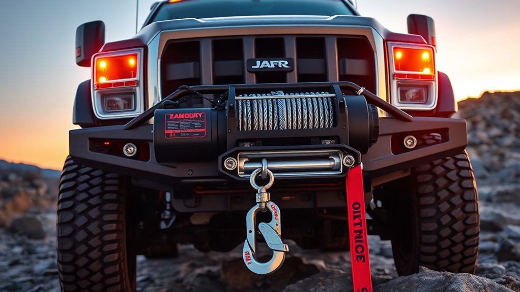 heavy duty winch features selection