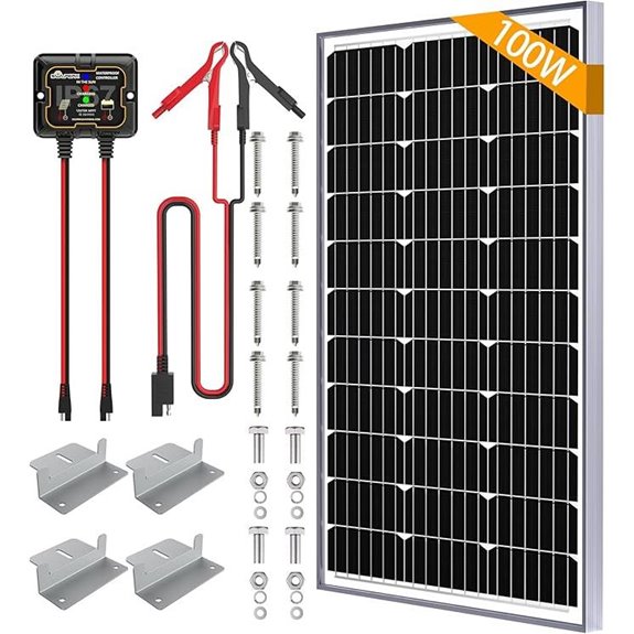 SOLPERK 100W Solar Battery Charger & MPPT Controller