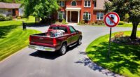 hoa driveway truck restrictions