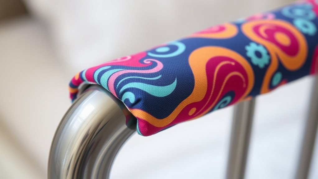 homemade bed rail covers