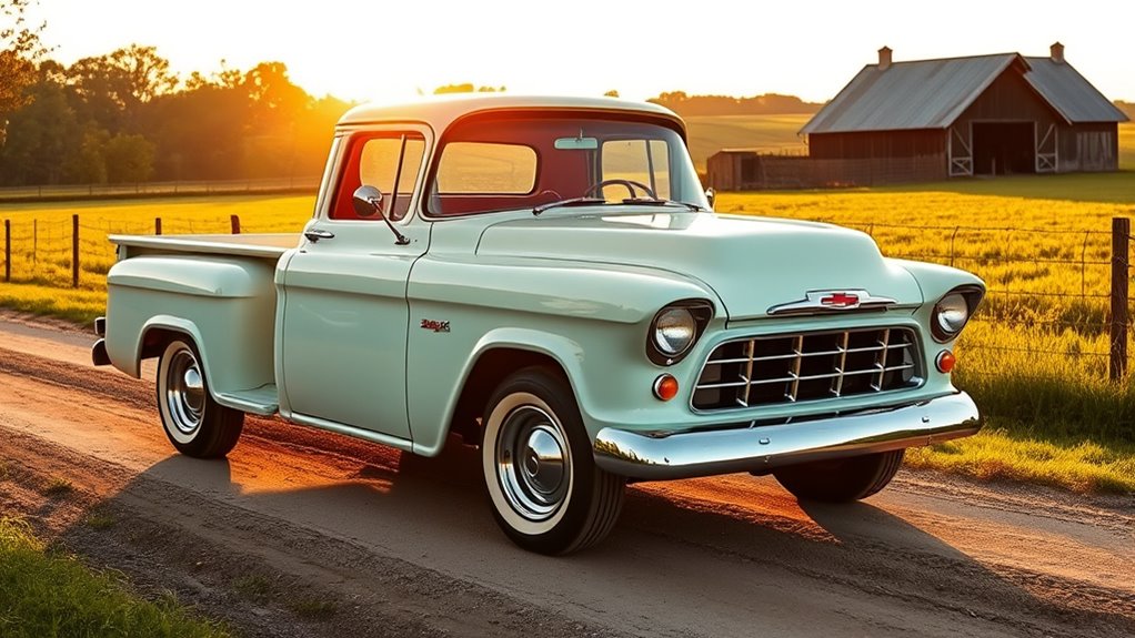 iconic 1955 pickup style