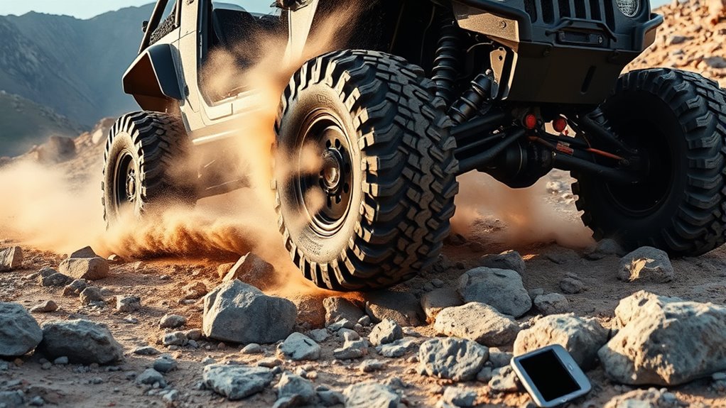 improved suspension enhances traction