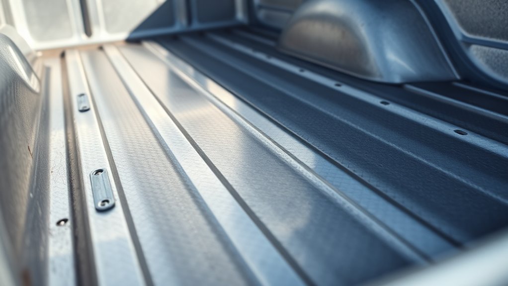 inspect for cracks and deformations