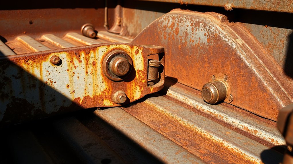 inspect hardware for rust