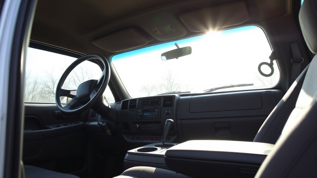 inspect interior for damage