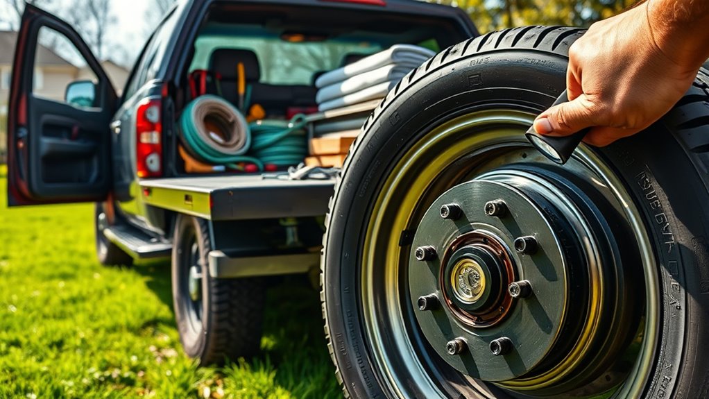 inspect tires and brakes