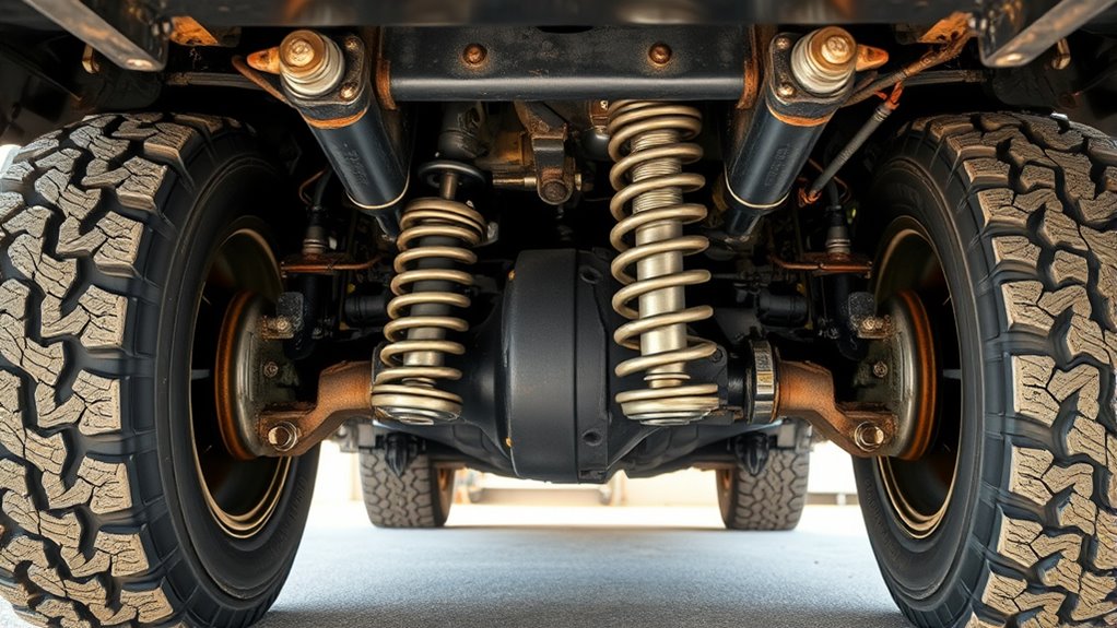 inspect tires wheels suspension