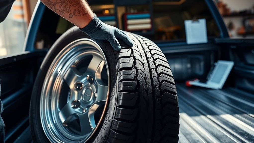 inspect wheels and rims