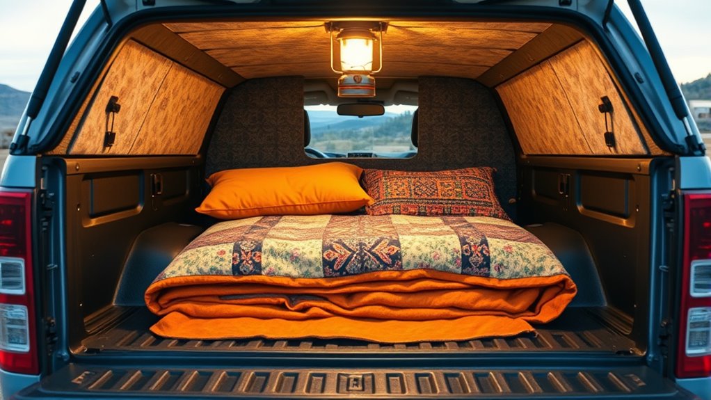insulated cozy sleeping space
