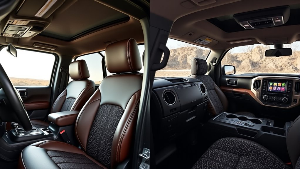 interior comfort and tech