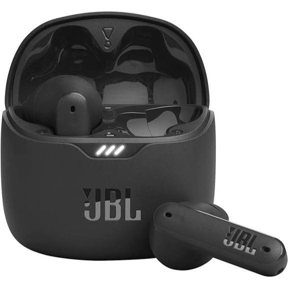 JBL Tune Flex - True Wireless Noise Cancelling Earbuds (Black) Small