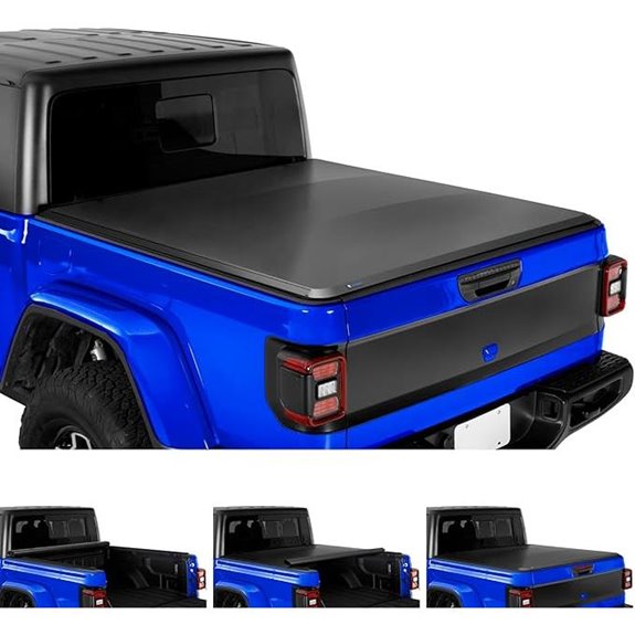 Tyger T1 Soft Roll-up Truck Bed Cover for Jeep