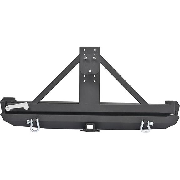ECOTRIC Jeep Cherokee XJ Rear Bumper & Tire Carrier