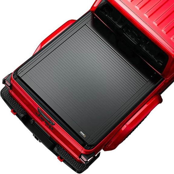 ONINE Low Profile Retractable Tonneau Cover for Jeep Gladiator