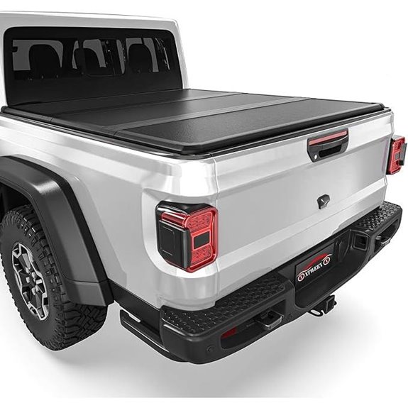 Tri-fold Truck Bed Tonneau Cover for Jeep Gladiator