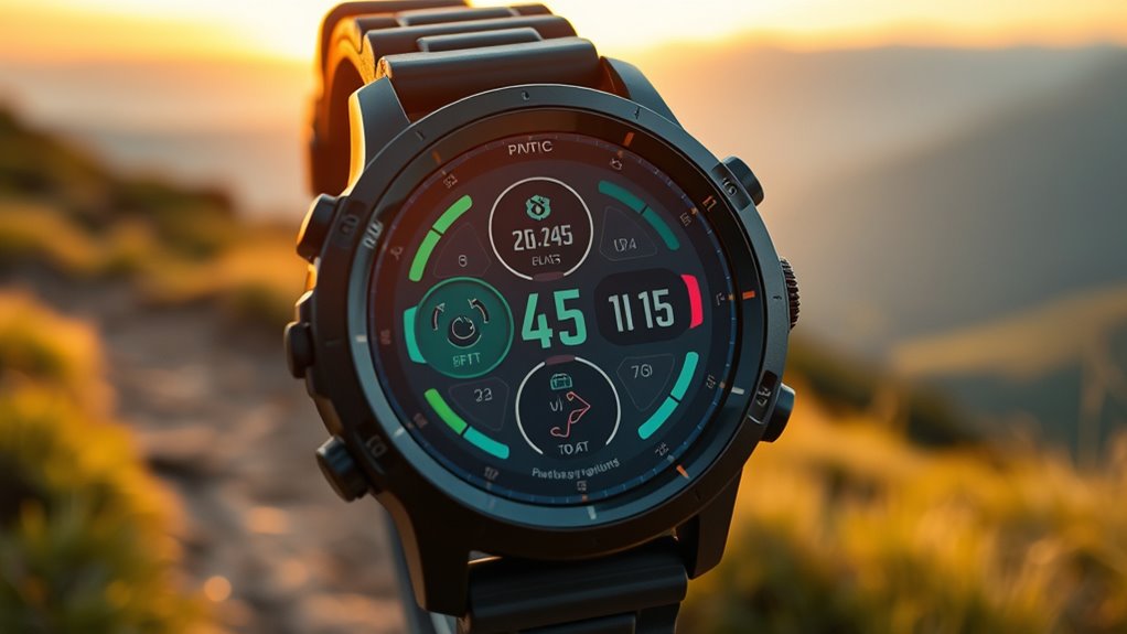 key multisport watch features