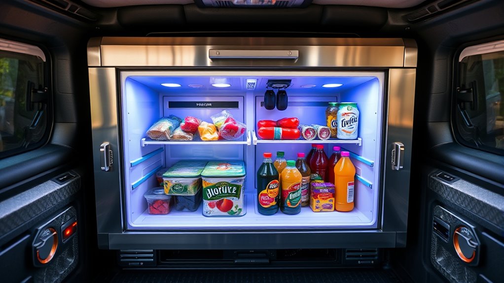 key overland fridge selection