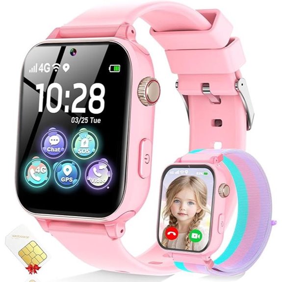 4G Kids Smart Watch with GPS and SOS