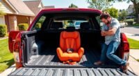 kids safety in truck beds