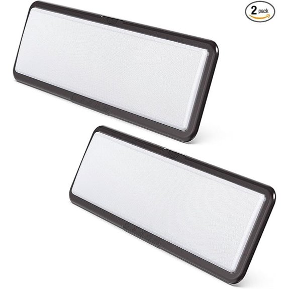 Leisure LED RV Ceiling Light Fixture (2-Pack)