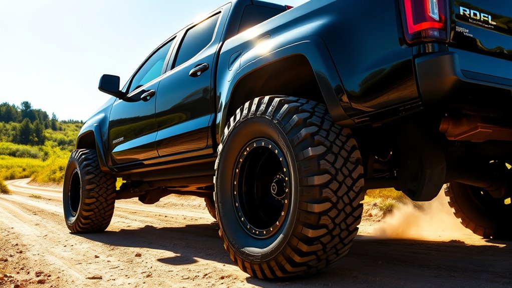 lifting tires impact mpg